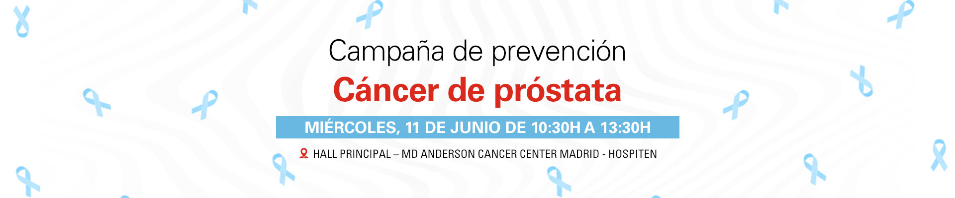 Campaña de prevención “Cáncer de próstata”