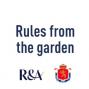 Rules from the garden. 