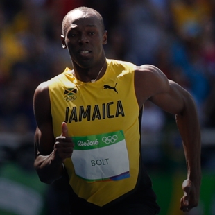 La zancada prodigiosa de Usain Bolt