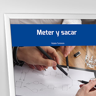 Meter y sacar. <p>Una de las cosas más importantes que puedes aprender en la vida es aprender a meter y sacar. Esa es la esencia de todo. Descubre cómo.</p>