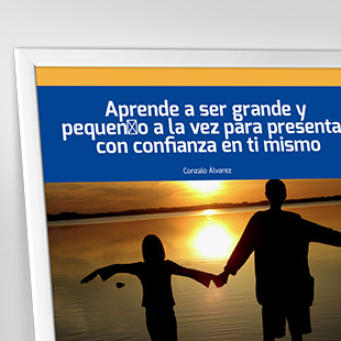 Aprende a ser grande y pequeño a la vez para presentar con confianza en ti mismo. <p>En el equilibrio entre el ego y la humildad está el buen hacer de un buen orador. En este doc encontrás consejos para hallar esta simetría.</p>