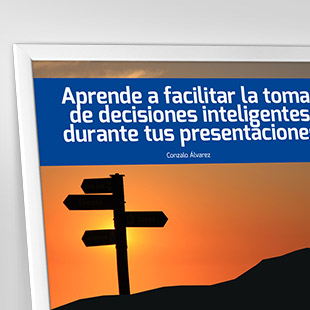 Aprende a facilitar la toma de decisiones inteligentes durante tus presentaciones. <p>La diversidad de opiniones enriquece el debate y conduce a mejores decisiones e ideas. Tener esto clave es importante a la hora de facilitar la interacción en una presentación.</p>