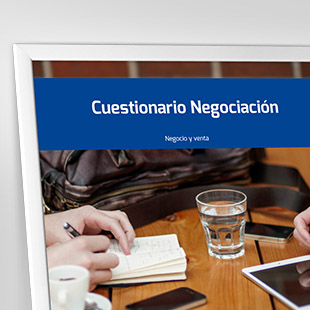 Cuestionario: Negociación. <p>¿Te consideras un buen negociador? Descúbrelo a través de este cuestionario y conoce las claves que determinan una buena negociación.</p>