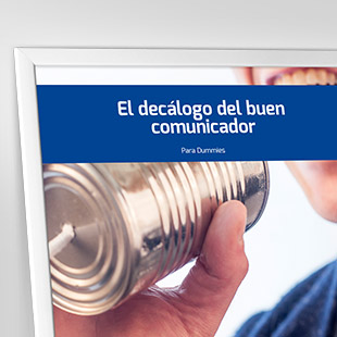 El decálogo del buen comunicador. <p>En diez claros pasos, esta guía rápida, detalla las claves que te aseguran una buena comunicación en público.</p>