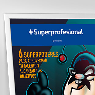 Superprofesional. <p>Un #superprofesional no es necesariamente la persona más cualificada ni la que obtiene más ingresos, es aquella que se toma su vida profesional como algo personal, que trabaja para vivir bien y que no sólo vive para trabajar. Alfonso Alcántara es especialista en detectar las habilidades especiales de cada profesional para prosperar en sus carreras y en este libro es el primer paso para empezar a desarrollar esos superpoderes.</p>